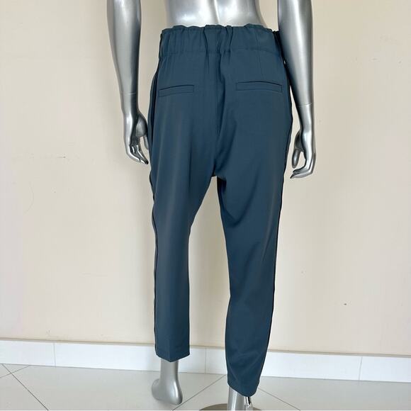 Brunello Cucinelli women navy wool pants size 6 US Retail 2250$ - Picture 4 of 15